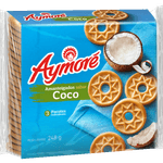 Biscoito-Amanteigado-Coco-Aymore-Pacote-248g-3-Unidades-de-827g-Cada