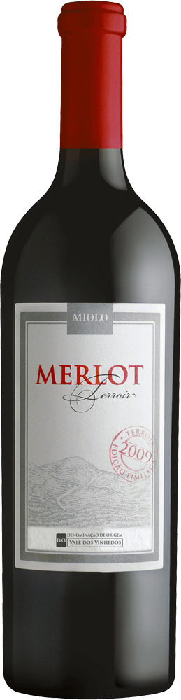 Vinho Brasileiro Tinto Seco Terroir Miolo Merlot Vale dos Vinhedos 750ml