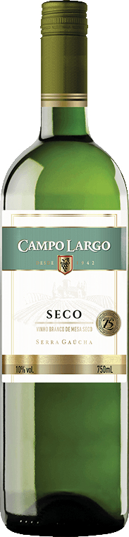 Vinho Nacional Campo Largo Seco Branco 750ml