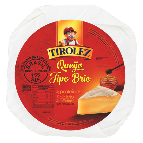 Queijo Brie Tirolez 130g