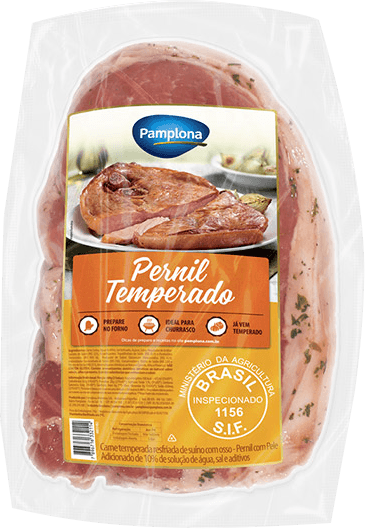 Pernil Suíno Resfriado Temperado Pamplona 1Kg