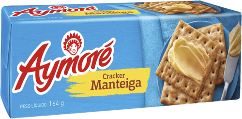 Biscoito Cracker Manteiga Aymoré Pacote 164g