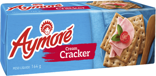 Biscoito Cream Cracker Aymoré Pacote 164g