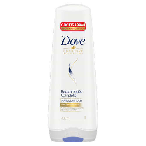 Condicionador Dove Nutritive Solutions Reconstrução Completa Frasco 400ml Grátis 100ml Tamanho Econômico