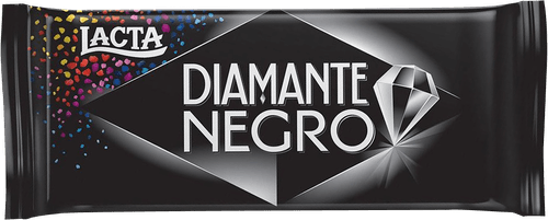 Chocolate LACTA Diamante Negro Tablete 150G