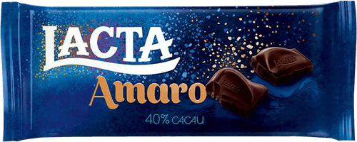 Chocolate LACTA Amaro Meio Amargo Tablete 150G