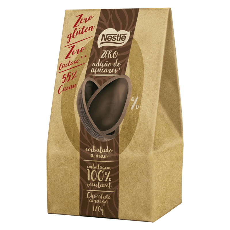 Ovo-de-Pascoa-Chocolate-Amargo-55--Cacau-sem-Gluten-Zero-Lactose-sem-Adicao-de-Acucar-Nestle-Zero-170g