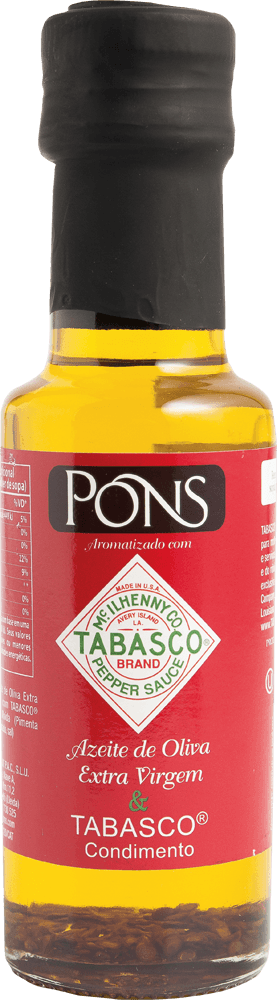 Azeite Espanhol Pons Extra Virgem Tabasco 125ml