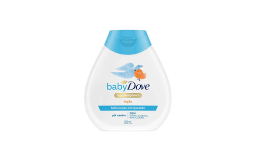 Loção Hidratação Enriquecida Dove Baby Frasco 200ml