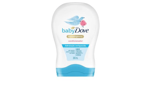 Condicionador Hidratação Enriquecida Dove Baby Frasco 200ml