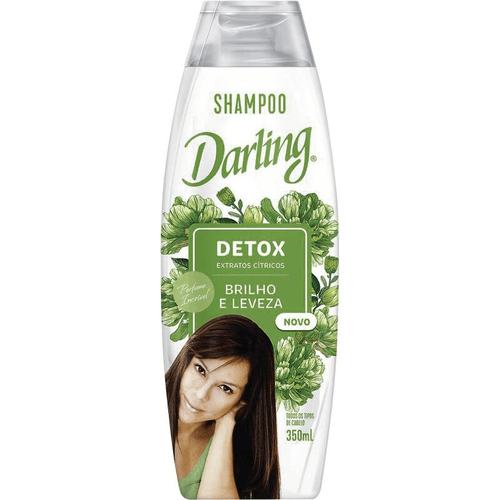 Shampoo Extratos Cítricos Darling Detox Frasco 350ml