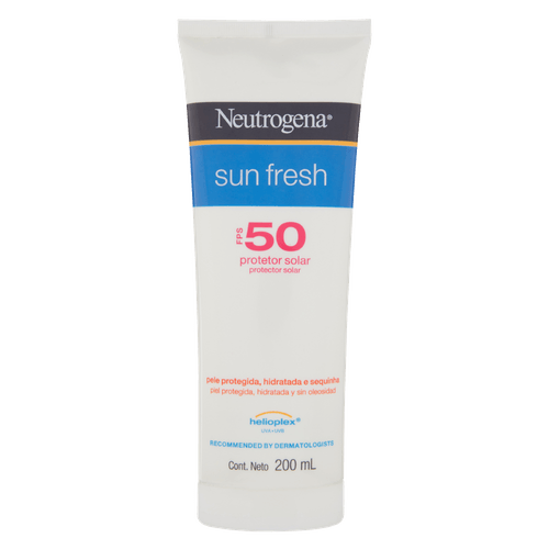 Protetor Solar FPS 50 Neutrogena Sun Fresh Bisnaga 200ml