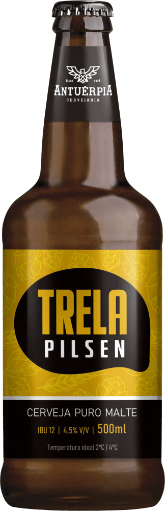 Cerveja Antuérpia Trela Pilsen 500ml