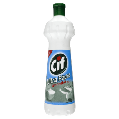 Limpador Cif Ultra Rápido Banheiro sem Cloro Spray 500ML