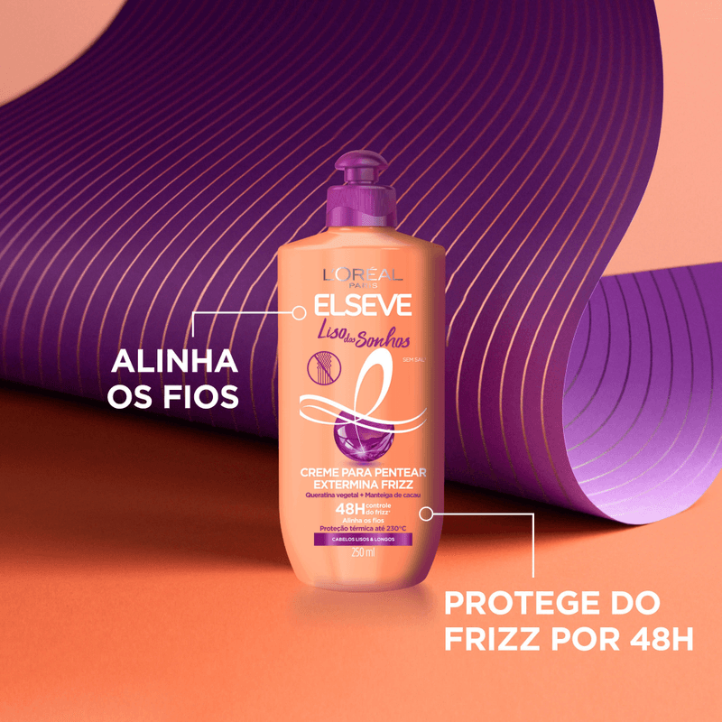 Creme-De-Pentear-L-Oreal-Paris-Elseve-Liso-Dos-Sonhos-250Ml