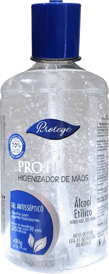 Álcool em Gel Higienizador para Mãos Pro Hand 340ml