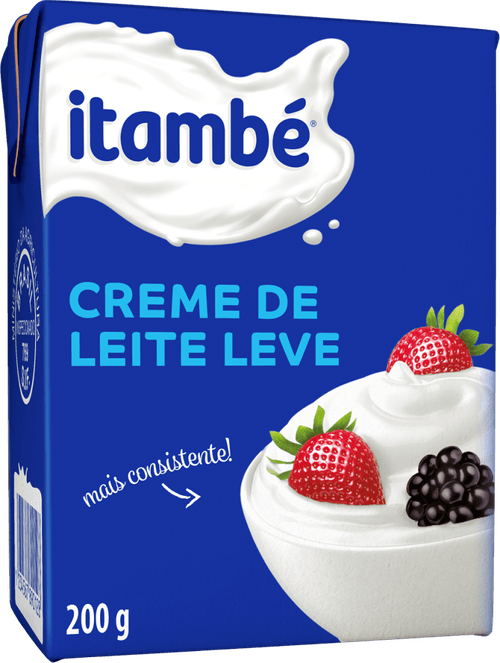 Creme de Leite Leve Itambé Caixa 200g