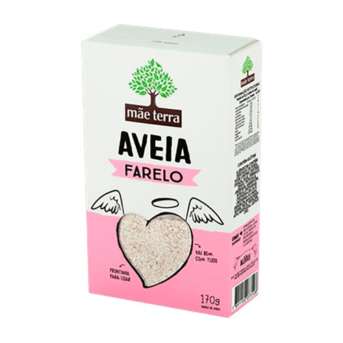 Farelo de Aveia Orgânica Mãe Terra Caixa 170g