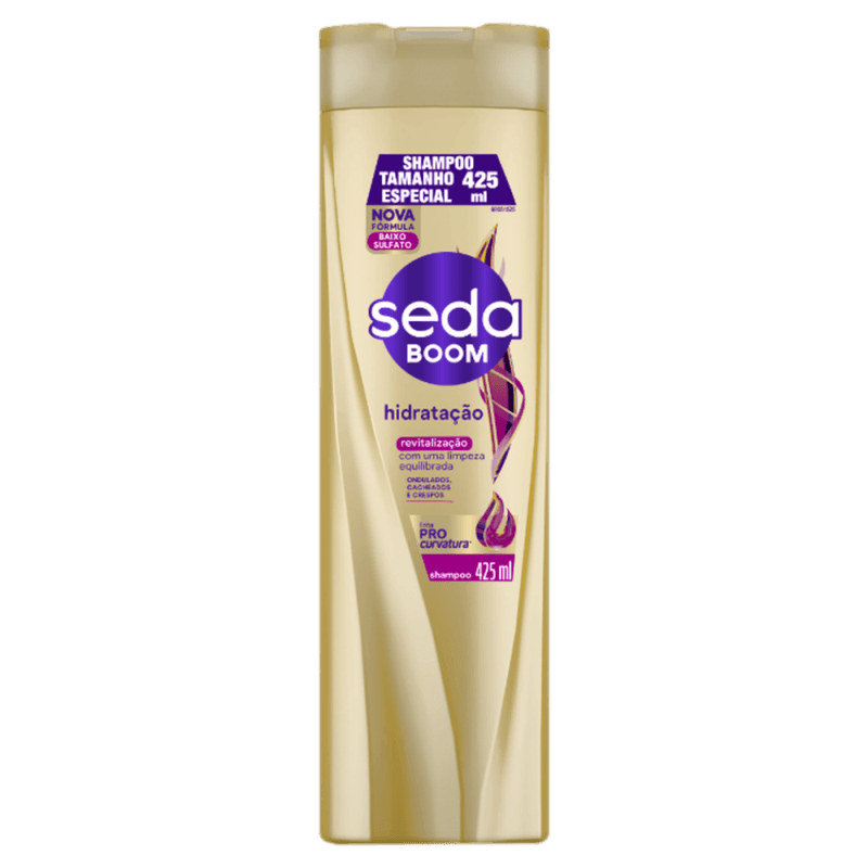 Shampoo-Seda-Pro-Curvatura-Boom-Hidratacao-Revitalizacao-Frasco-425ml-Tamanho-Especial