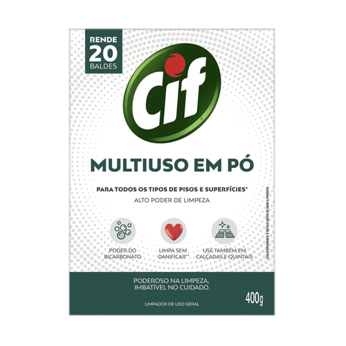 Limpador Multiuso em Pó Cif 400g