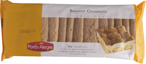 Biscoito Porto Alegre Champagne Pacote 300 g