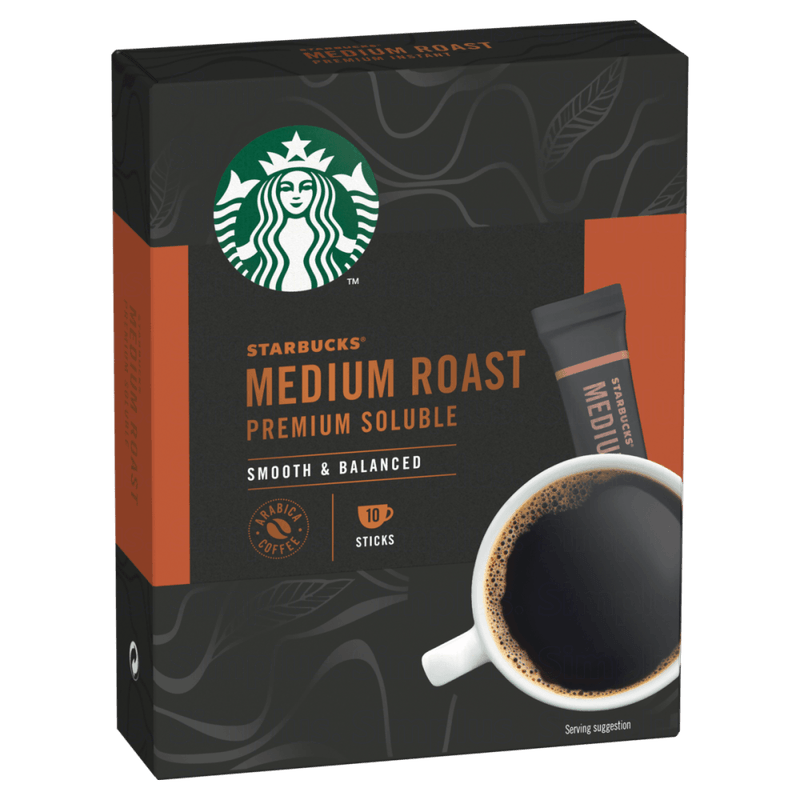 Cafe-Soluvel-Arabica-Starbucks-Medium-Roast-Premium-Soluble-Caixa-23g-10-Unidades-de-23g-Cada