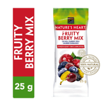 Mix-de-Frutas-Desidratadas-Fruity-Berry-Uva-Passa-Cranberry-Cereja-e-Blueberry-sem-Adicao-de-Acucar-Nature-s-Heart-Pacote-25g