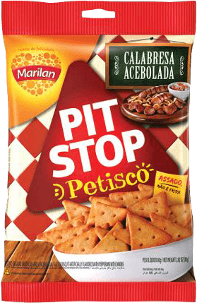 Biscoito Pastelzinho Carne Picante Marilan Pit Stop Pacote 80g