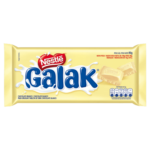 Choc Nestle Galak 90g-ta Choc Branco