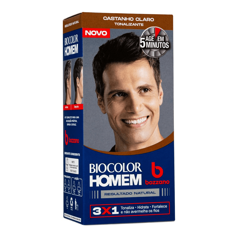 Tonalizante-de-Cabelo-Masculino-Biocolor-Homem-Bozzano-Castanho-Claro