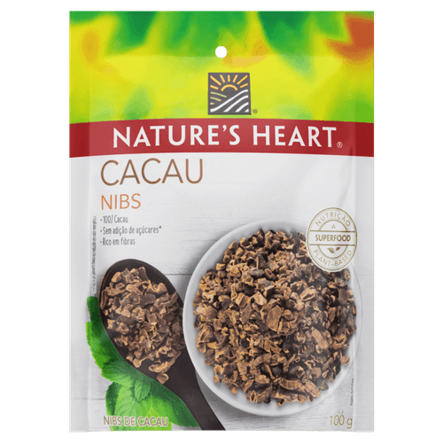 NIBS CACAU N-HEART 100G