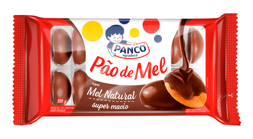 Pão de Mel com Cobertura de Chocolate Panco 200g