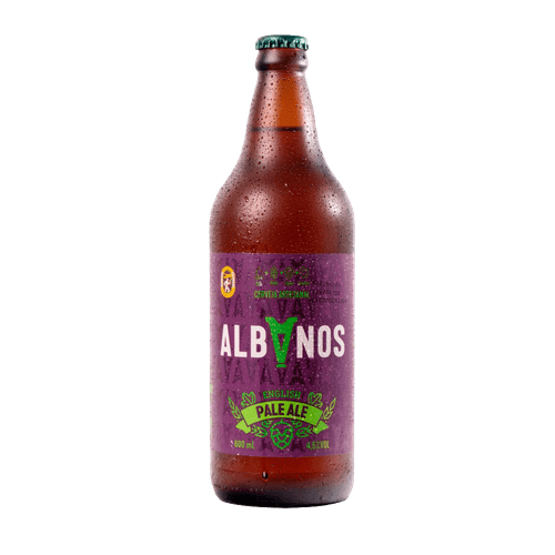 Cerveja Albanos English Pale Ale Garrafa 600ml