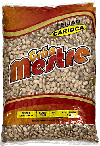 FEIJAO CARIOCA MESTRE 1KG-PC T1