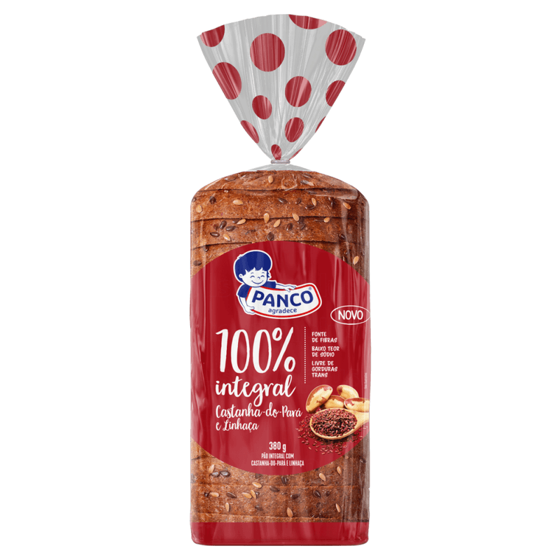 Pao-100--Integral-com-Castanha-do-Para-e-Linhaca-Panco-Pacote-380g