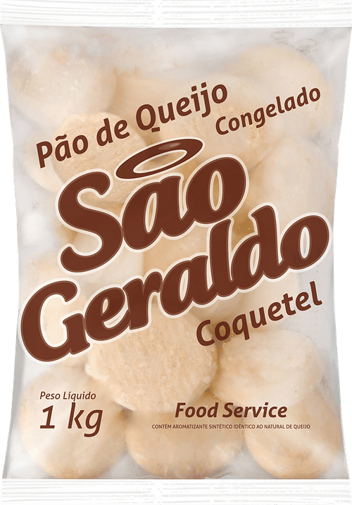 Pão Queijo São Geraldo Coquetel 1kg