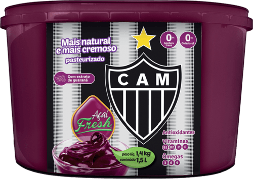 Creme de Açai Fresh Atlético Pote 1,5L