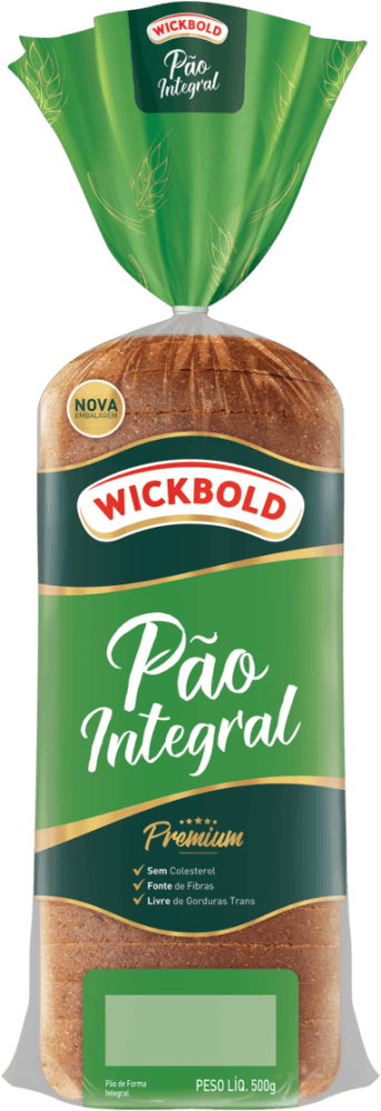 Pão de Forma Integral Wickbold Viva Integralmente Premium Pacote 450g