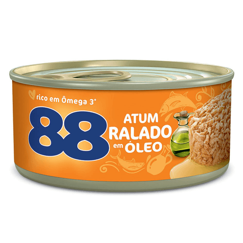 Atum Ralado em Óleo 88 Lata 140g