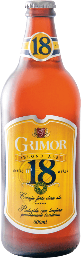 Cerveja Grimor Nº18 Forte Clara Garrafa 600 ml