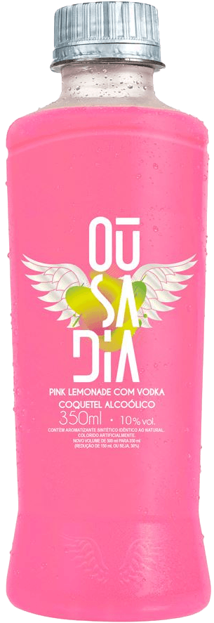 Coquetel Alcoólico Ousadia Lemonade Com Vodka 350ml