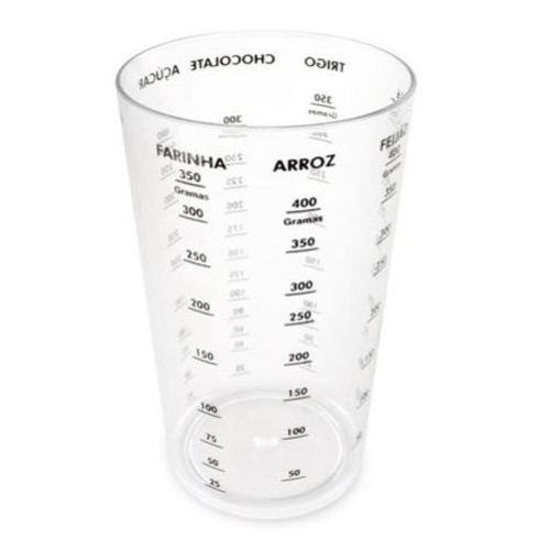 Copo Plastico Plasvale Medidor 550ml Unid