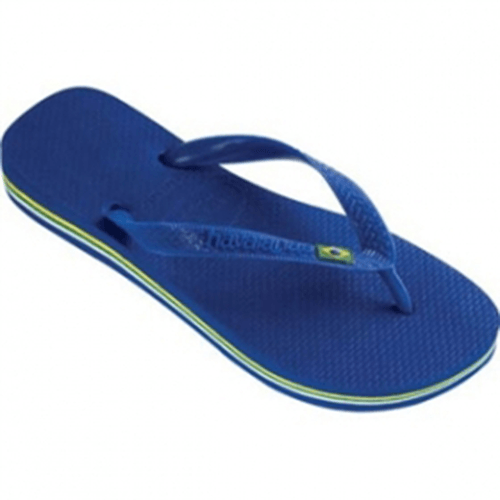 Chinelo Azul Naval Brasil Havaianas n° 37/38