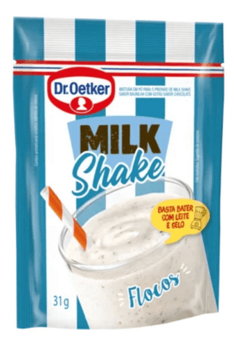 Mistura para Milkshake Oetker Flocos 31g