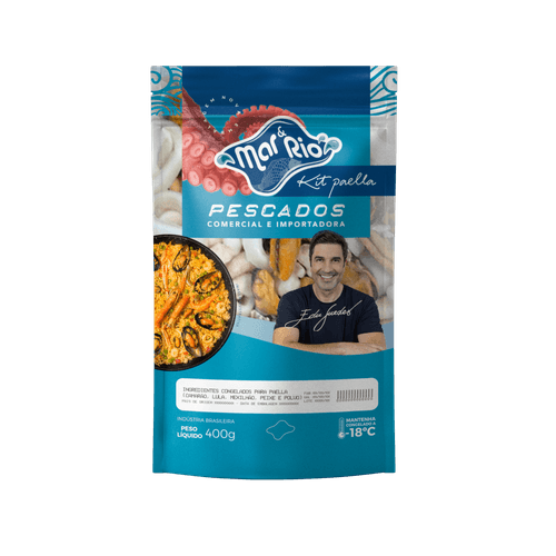 Kit Paella Mar & Rio Congelado 400g