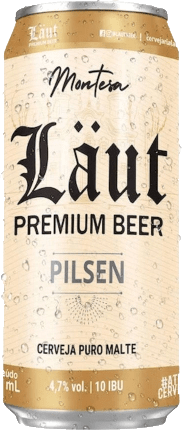 Cerveja Pilsen  Laut Lata 350ml