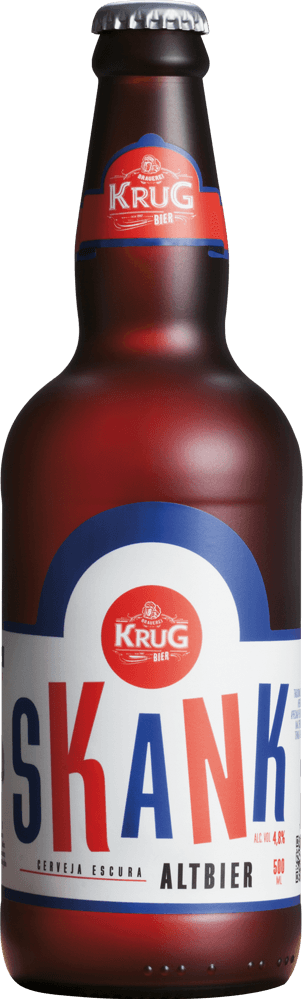 Cerveja Krug Skank Altbier Garrafa 500 ml