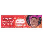 Creme-Dental-Anticarie-com-Fluor-Brilliant-Mint-Colgate-Luminous-White-Caixa-70g