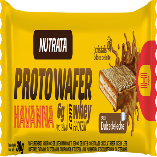 Barra de Proteína Doce de Leite & Limão Siciliano Whey Grego Havanna Nutrata 40g