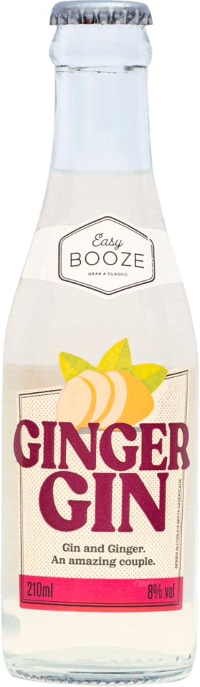 Ready To Drink Ginger Gin E.booze 200ml